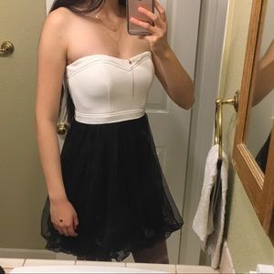 Sweetheart space dress